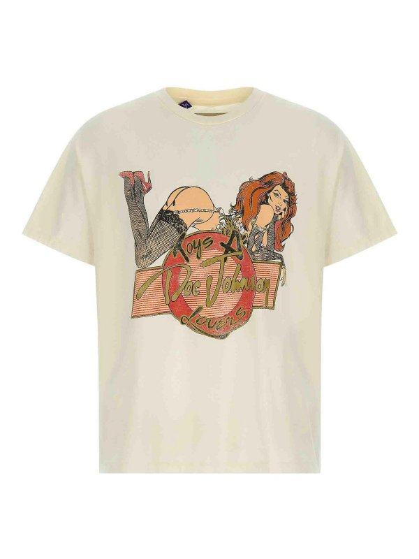 GALLERY DEPT.: T-shirts - T-Shirt - Beige