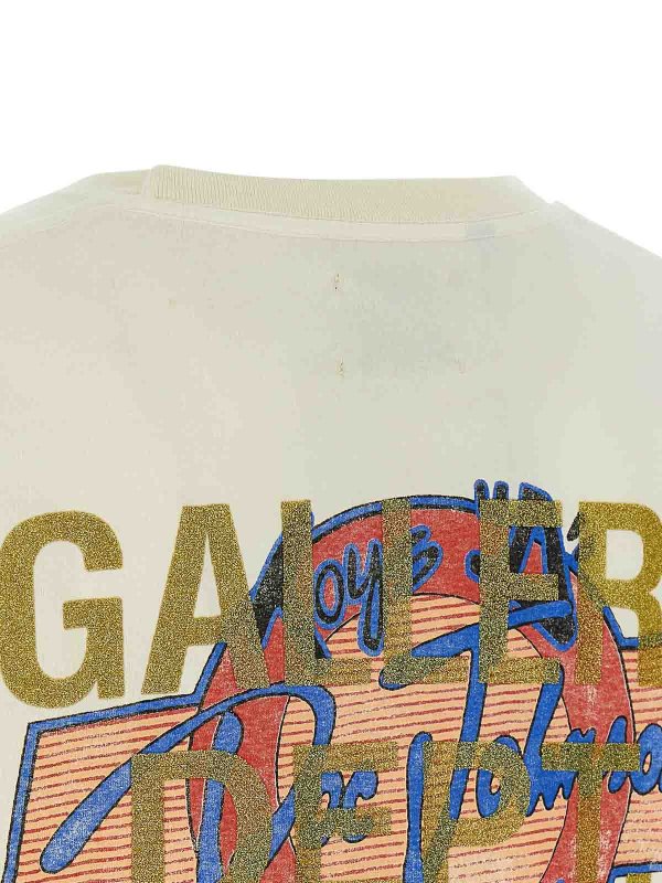 T-Shirt - Beige shop online: GALLERY DEPT.