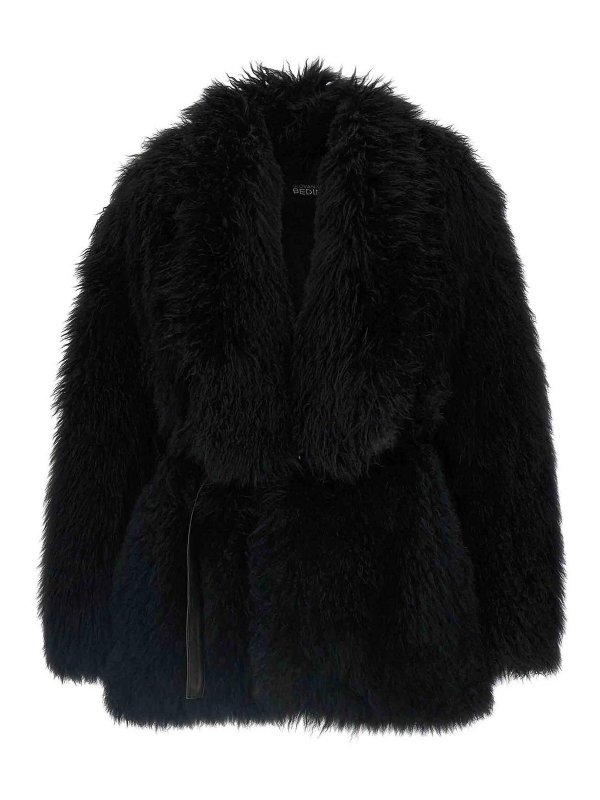 GIOVANNI BEDIN: Fur & Shearling Coats - Long-Haired Fur