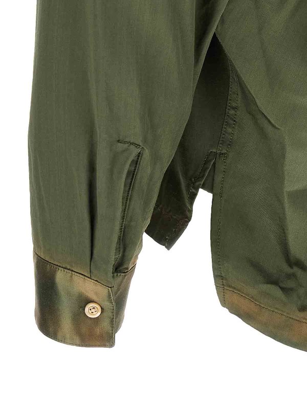 Chemise - Vert shop online: MAISON MIHARA YASUHIRO