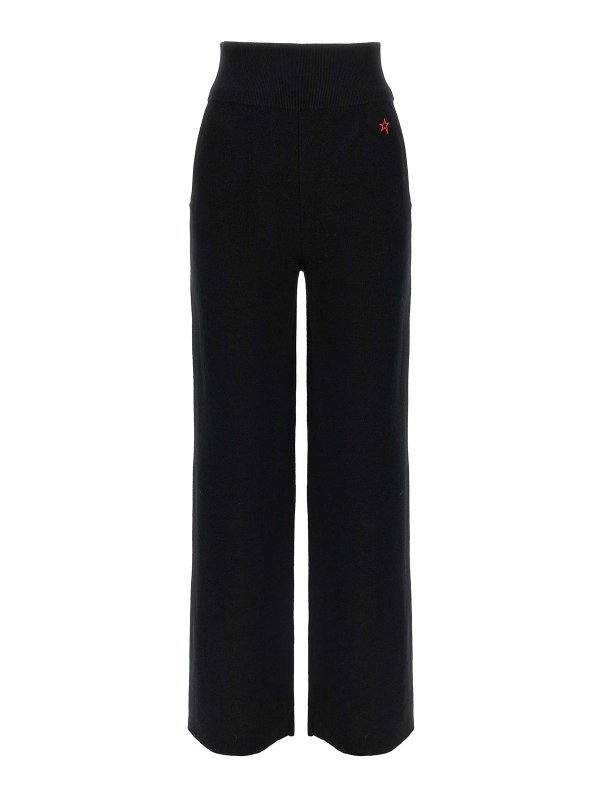 PERFECT MOMENT: カジュアルトラウザー - カジュアルパンツ - 黒