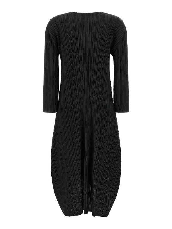 PLEATS PLEASE ISSEY MIYAKE: knee length dresses online - Monthly Colors October Dress