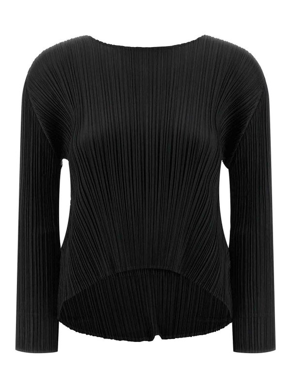 PLEATS PLEASE ISSEY MIYAKE: bluse - Camicetta October
