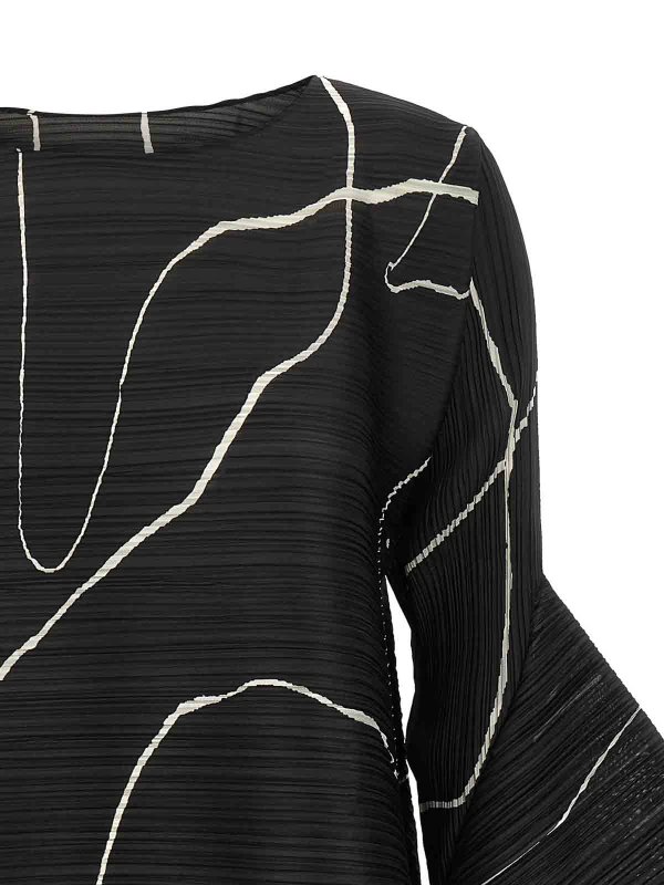 The Best Shops PLEATS PLEASE ISSEY MIYAKE: ニーレングスドレス - 膝丈ドレス - 黒