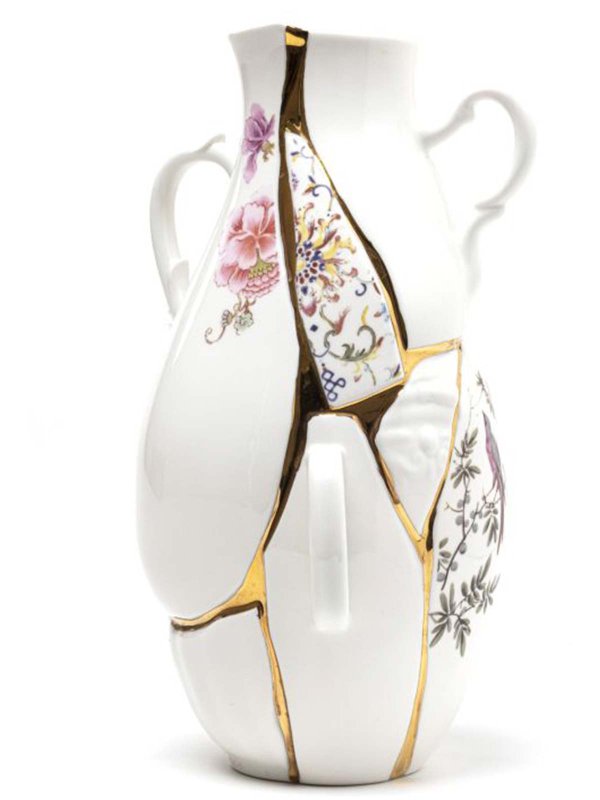 Kintsugi Large Vase shop online: SELETTI