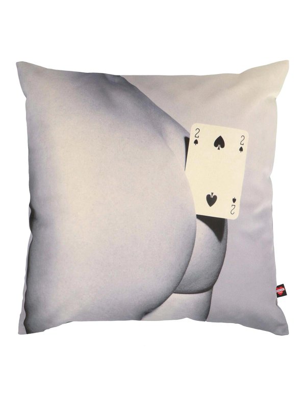 SELETTI: Maison - Coussin - Blanc