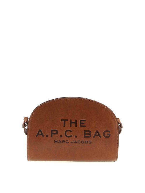 A.P.C.: クロスボディバッグ - クロスボディバッグ - ブラウン