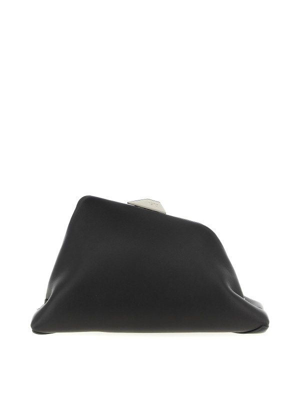 The Attico: ショルダーバッグ - ショルダーバッグ - 黒