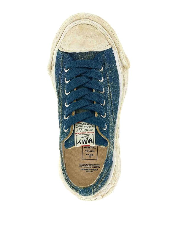 スニーカー - ブルー shop online: MAISON MIHARA YASUHIRO