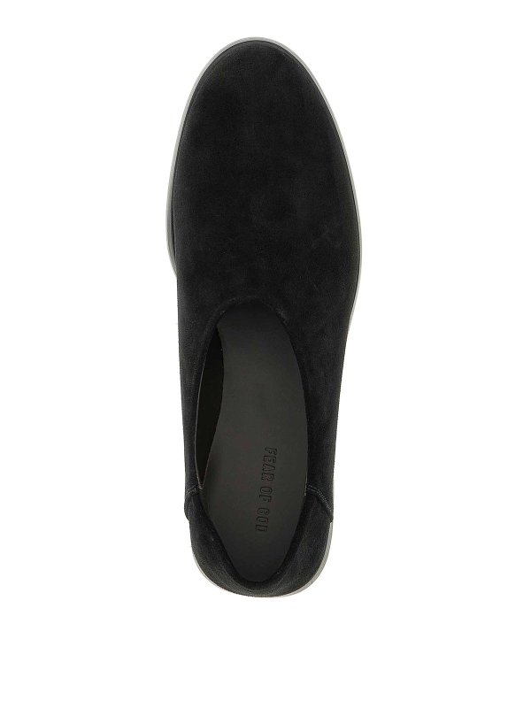 Sabot slip-on in pelle scamosciata shop online: FEAR OF GOD