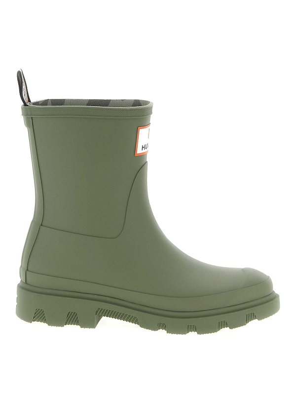 MAISON KITSUNÉ: ankle boots - Maison Kitsun X Hunter  Ankle Boots