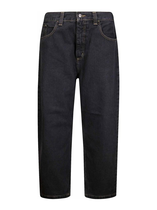 CARHARTT: Casual Hosen - Straight Leg Jeans - Schwarz