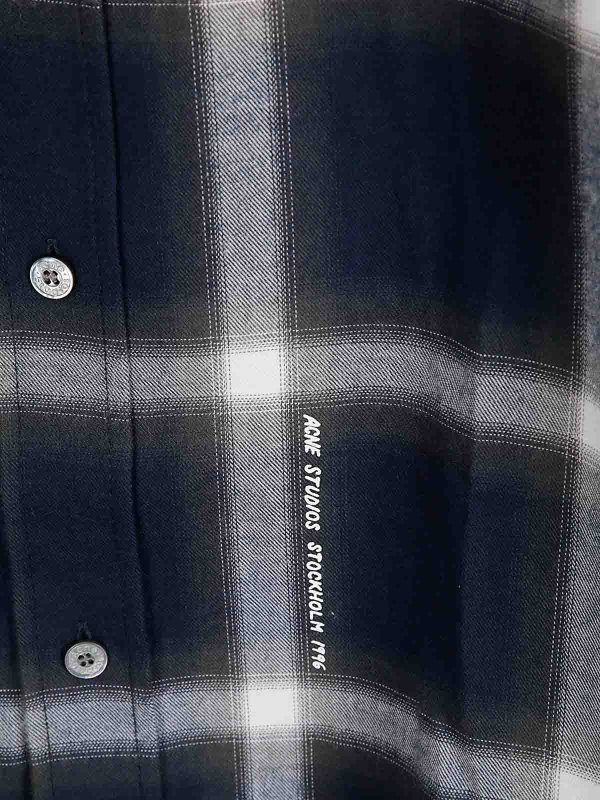 The Best Shops Acne Studios: camicie - Camicia a quadri
