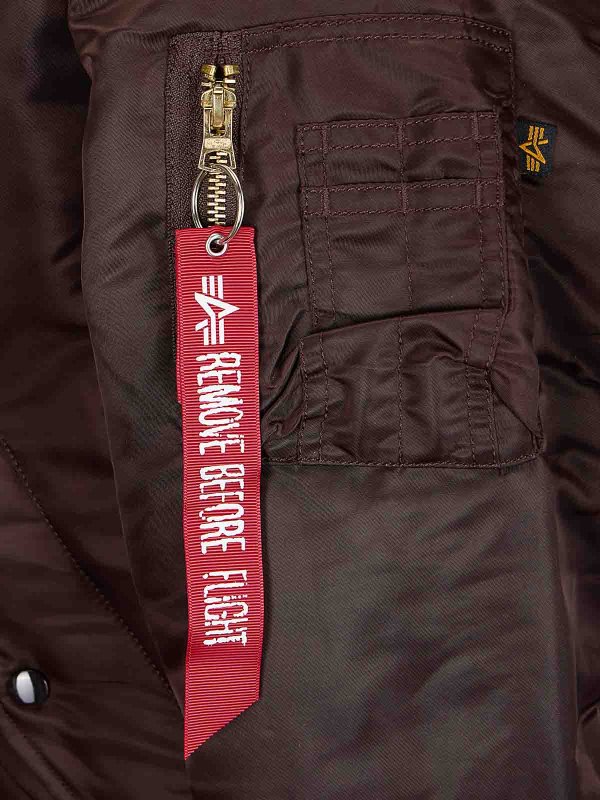 The Best Shops ALPHA INDUSTRIES: Chaquetas Bomber - Chaqueta Bomber - Marrón