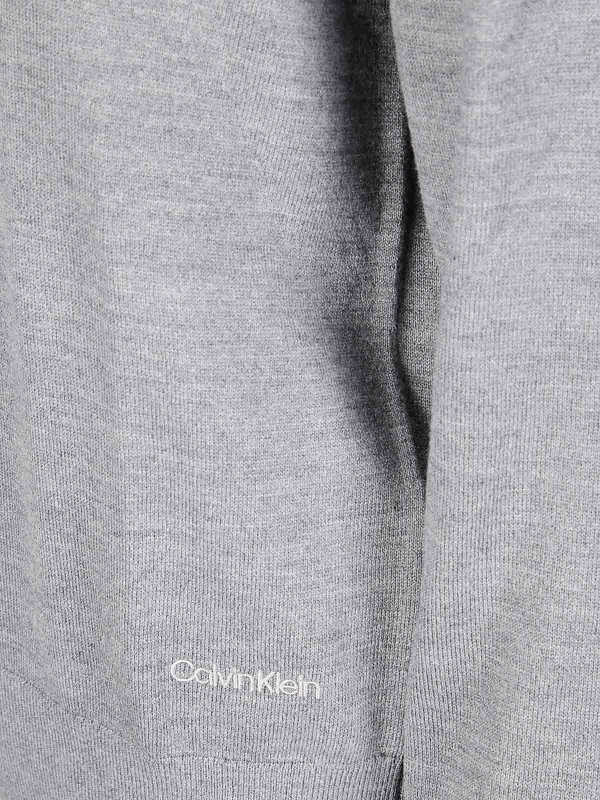 The Best Shops CALVIN KLEIN: maglia collo rotondo - Ls Jny Merino Extrafine Swtr 14G