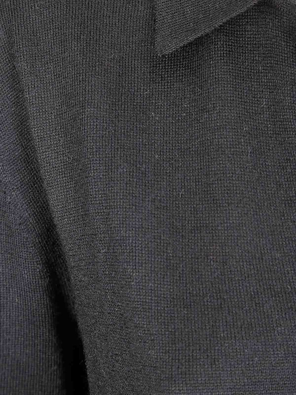 The Best Shops CALVIN KLEIN: Strickpullover mit Rundhalsausschnitt - Rundhalspullover - Schwarz