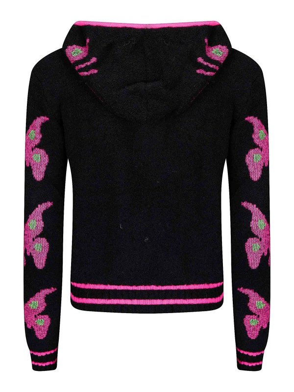 CHOPOVA LOWENA: cardigan online - Cardigan con farfalla neon