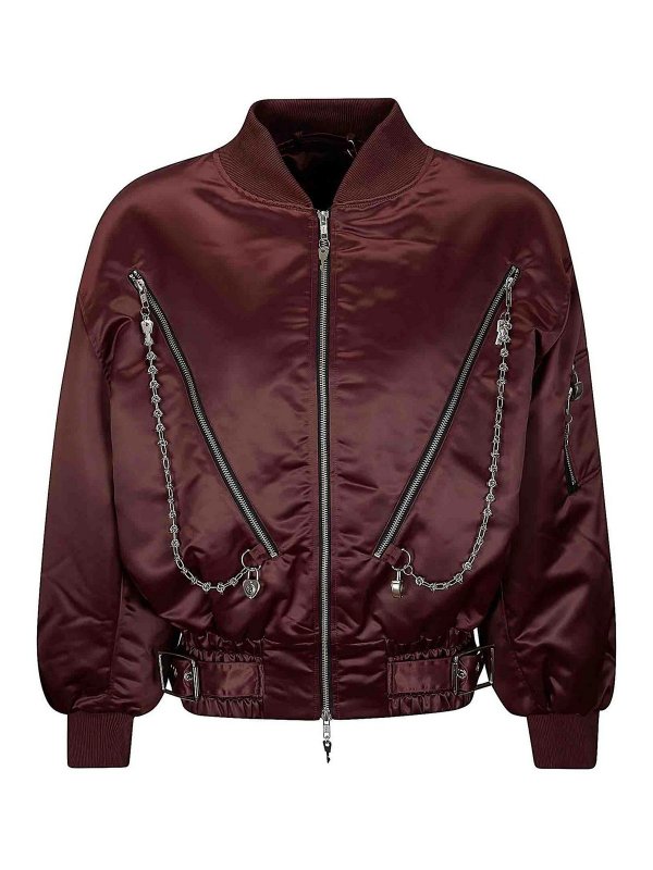 CHOPOVA LOWENA: Chaquetas Bomber - Chaqueta Bomber - Marrón