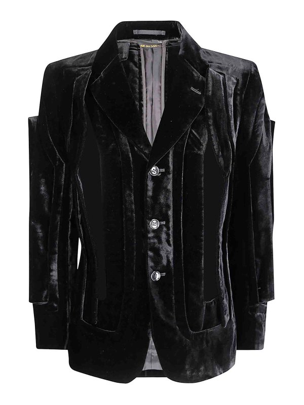 COMME DES GARCONS: Blazer - Blazer - Negro