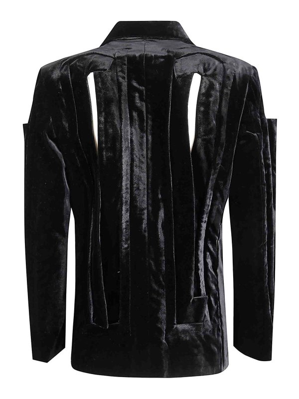 COMME DES GARCONS: Blazer online - Blazer - Negro