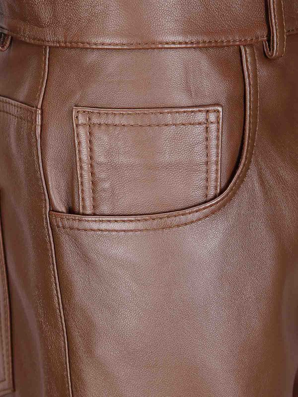 The Best Shops HAIKURE: leather trousers - Bonnie Leather