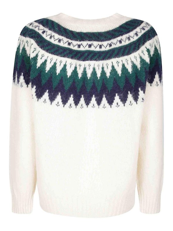 HOWLIN: Pull col rond online - Pull Col Rond - Beige Clair