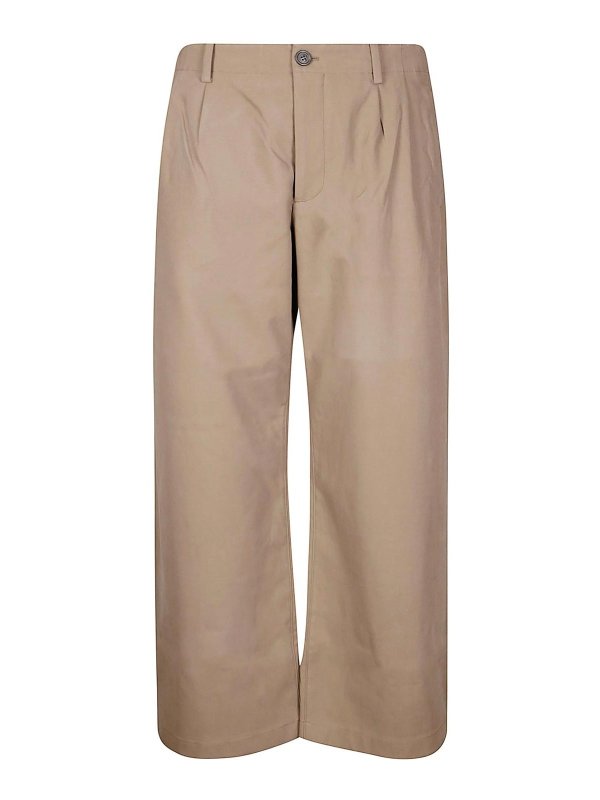 OUR LEGACY: Pantalones casual - Pantalón Casual - Marrón Claro