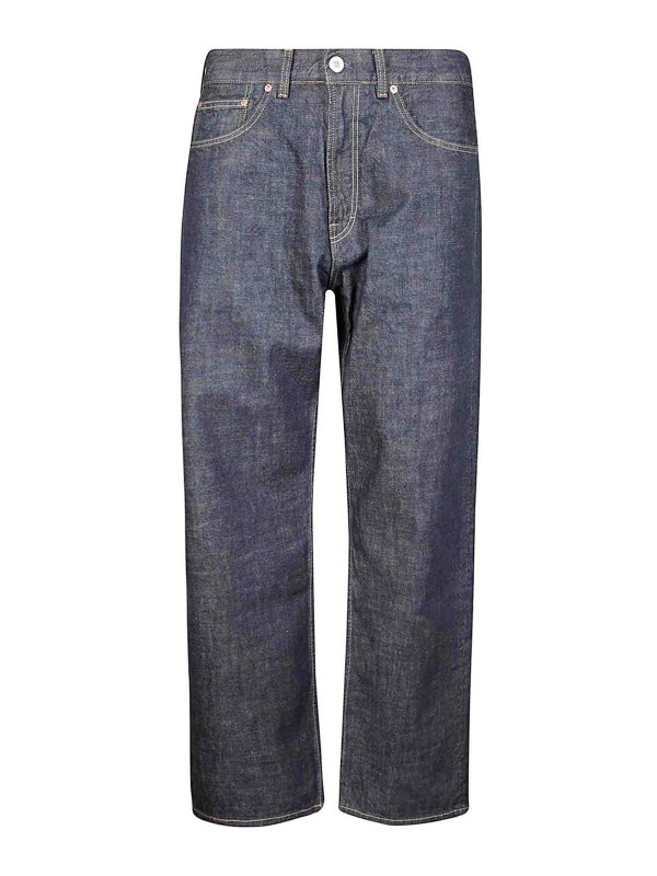 OUR LEGACY: Jeans à jambe droite - Jean Droit - Bleu