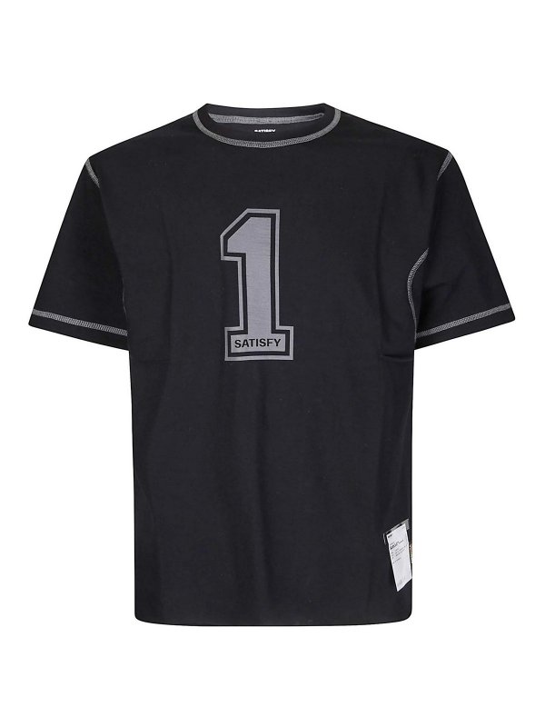 SATISFY: T-shirts - T-Shirt - Noir