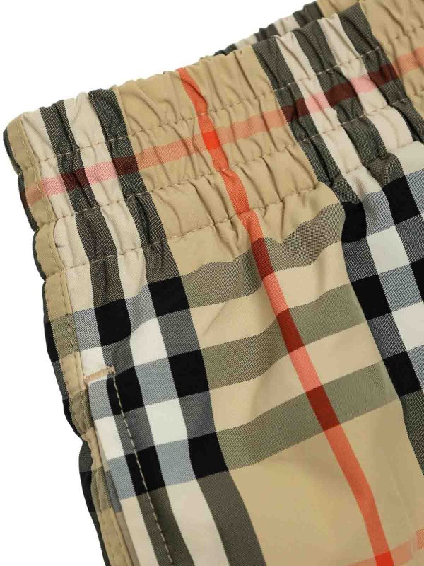 BURBERRY: 水着 online - スイムショーツ/スイムトランクス - グレー