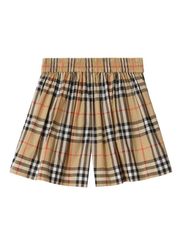 BURBERRY: トラウザーショーツ online - ショートパンツ - ベージュ