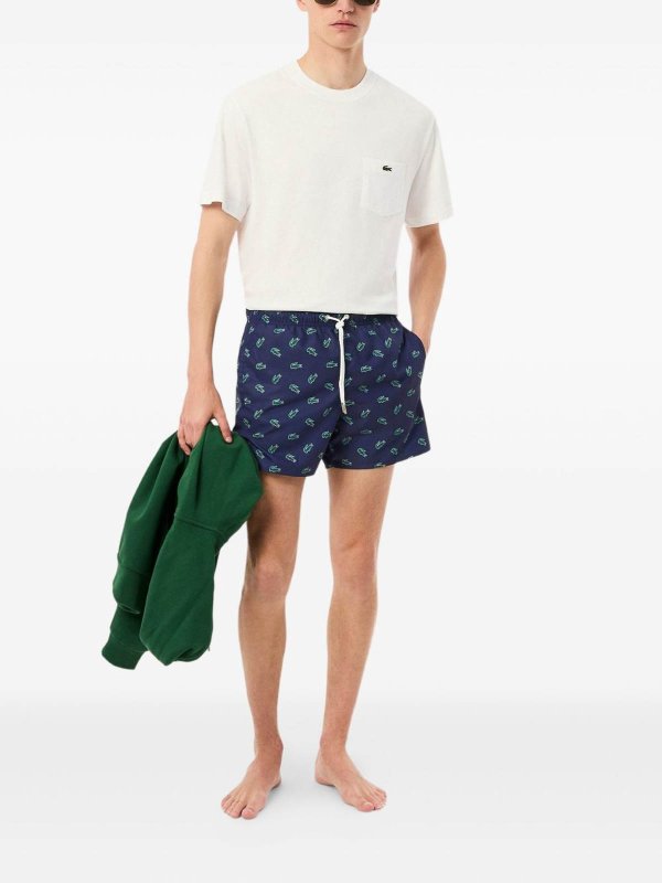 LACOSTE buy online Badeanzug - Blau