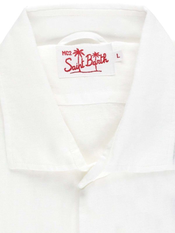 The Best Shops MC2 SAINT BARTH: Chemises - Chemise - Blanc