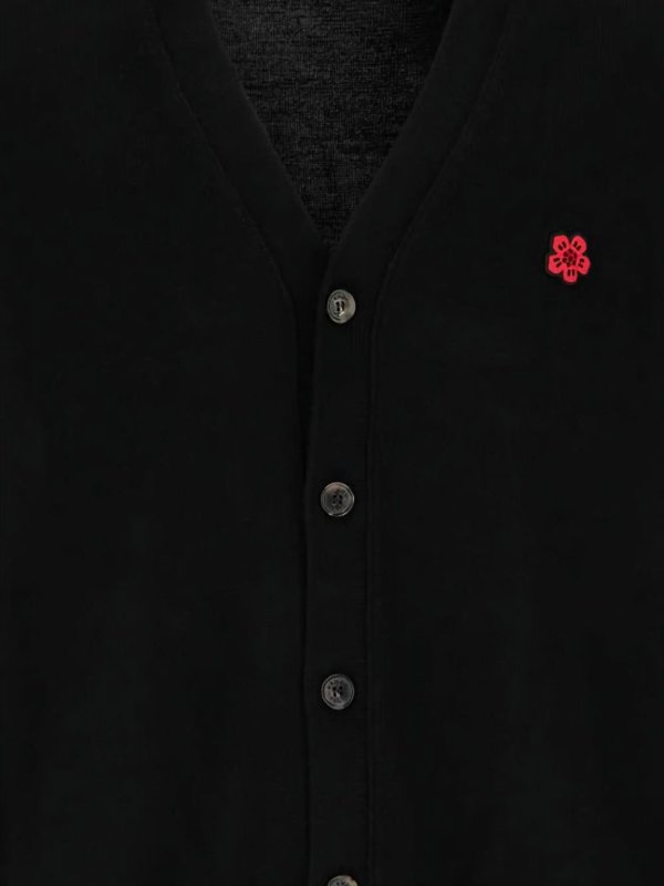 カーディガン - 黒 shop online: KENZO