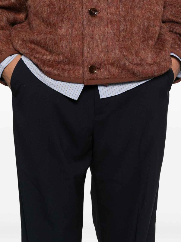 テーラードパンツ - 黒 shop online: LES DEUX