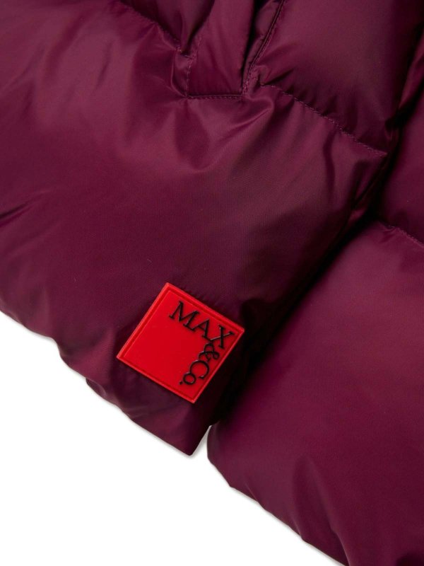 ダウンジャケット - 赤 shop online: MAX&CO.