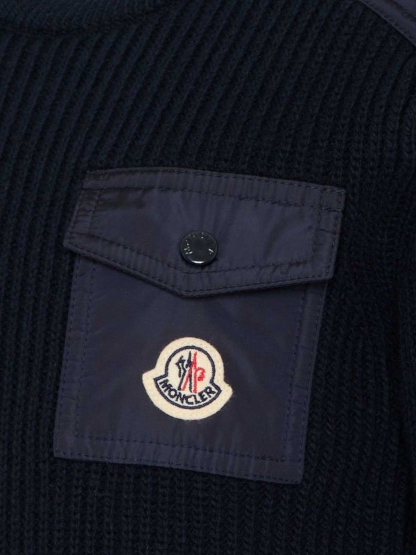 The Best Shops MONCLER JR: クルーネック - クルーネック - ブルー
