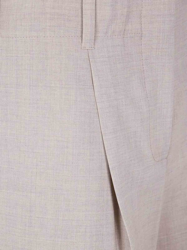 The Best Shops P.A.R.O.S.H.: カジュアルトラウザー - カジュアルパンツ - ベージュ