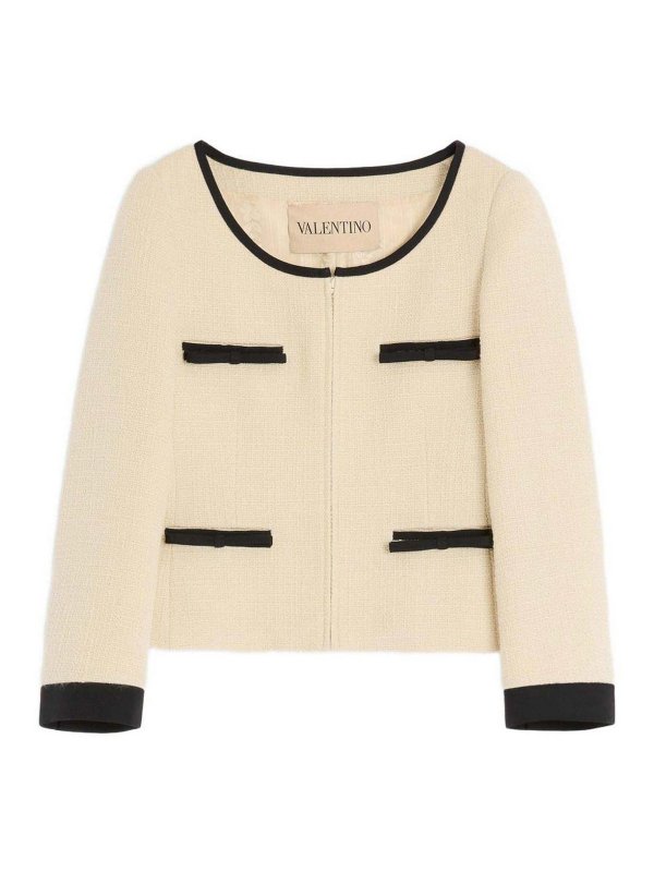 VALENTINO GARAVANI: Chaquetas casual - Chaqueta Casual - Blanco