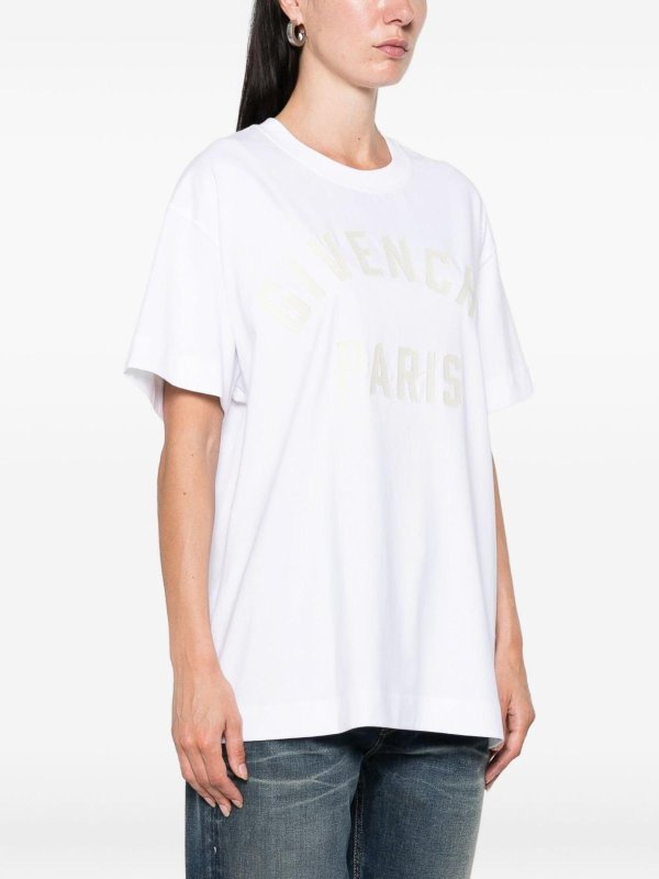 GIVENCHY: Camisetas online - Camiseta - Blanco