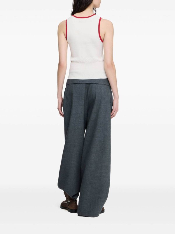 ベスト - 白 shop online: J.W. ANDERSON