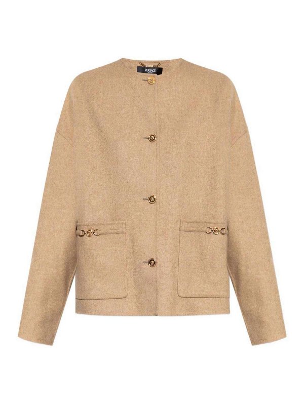 VERSACE: giacche casual - Giacca con bottoni