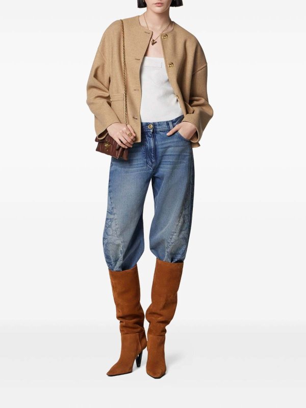 The Best Shops VERSACE: Jeans Rectos - Vaqueros Rectos - Azul