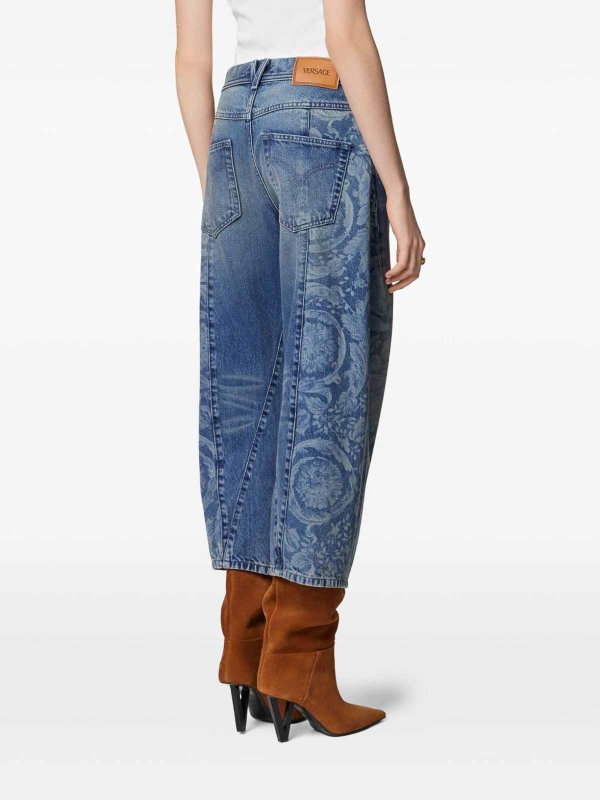 Vaqueros Rectos - Azul shop online: VERSACE