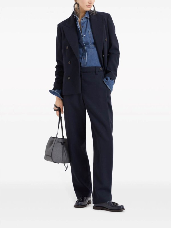 BRUNELLO CUCINELLI: カジュアルジャケット online - カジュアルジャケット - ブルー