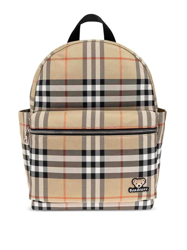 BURBERRY: backpacks - Check Backpack