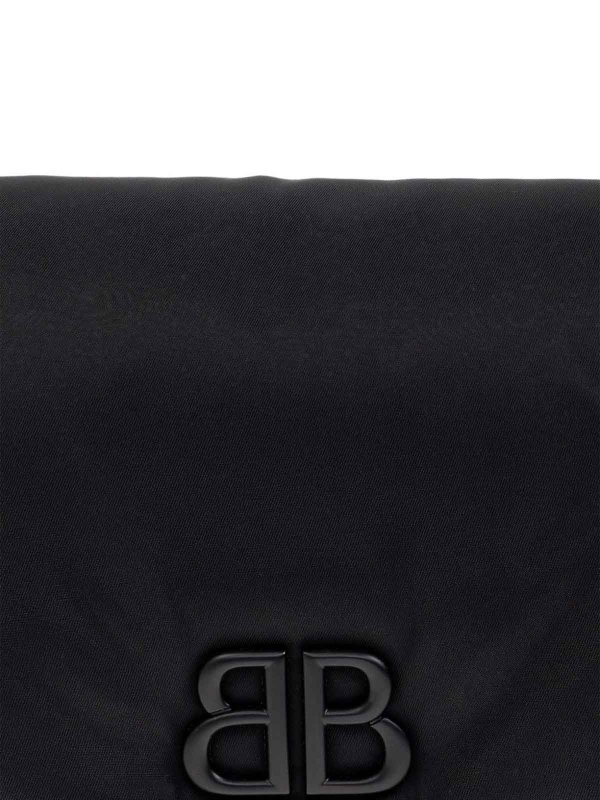 BALENCIAGA: shoulder bags online - Monaco Small Sling Nylon Shoulder Bag