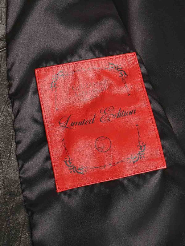 GIULIANO GALIANO: leather jacket online - Julius Leather Jacket
