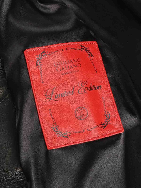 GIULIANO GALIANO: bombers online - Good Fellas Leather Bomber Jacket