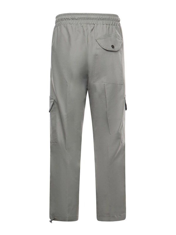 カジュアルパンツ - グレー shop online: GIULIANO GALIANO